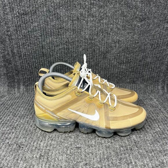 Nike Air Vapormax 2019 Brown Cream Athletic Running Shoes Women’s 8.5 BQ7849-991 - Picture 1 of 8